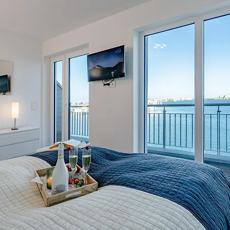 Schleivilla Hafenblick By Seeblick Ferien Oro וילה אולפניץ