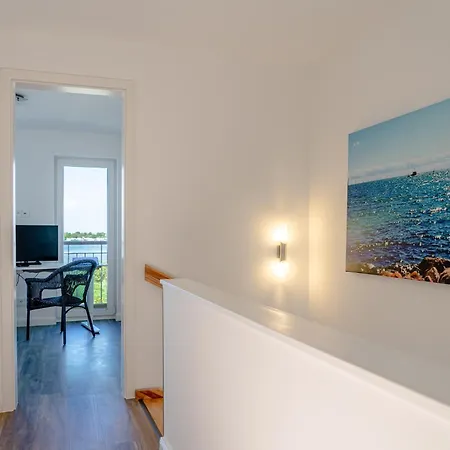 וילה Schleivilla Hafenblick By Seeblick Ferien Oro אולפניץ